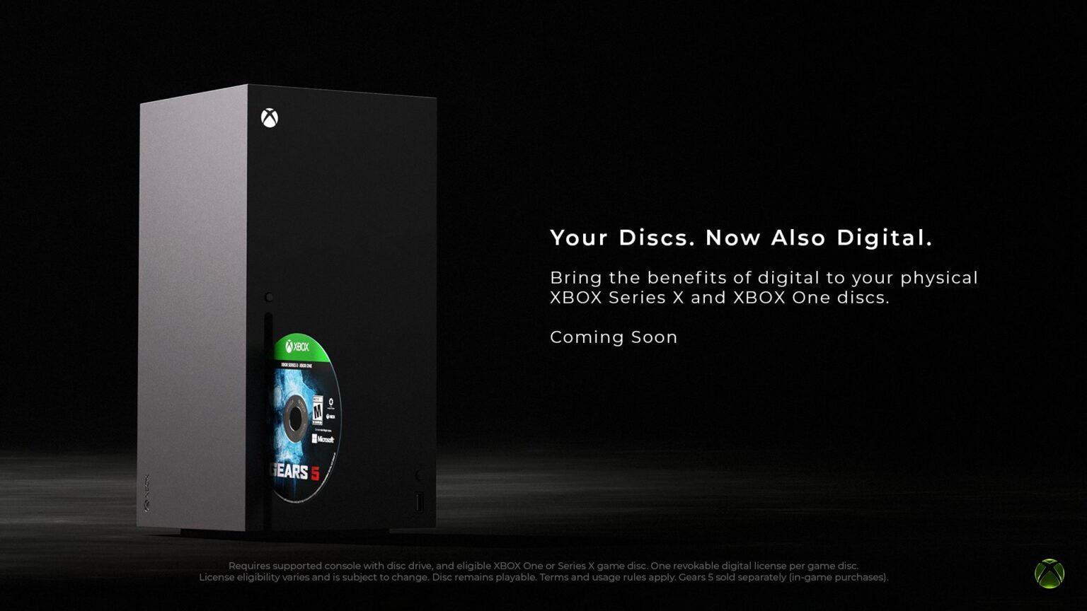 XBOX向け新機能「Disc to Digital Licensing」の一般提供を開始。所有するゲームディスクからデジタルライセンスを取得できる仕組み