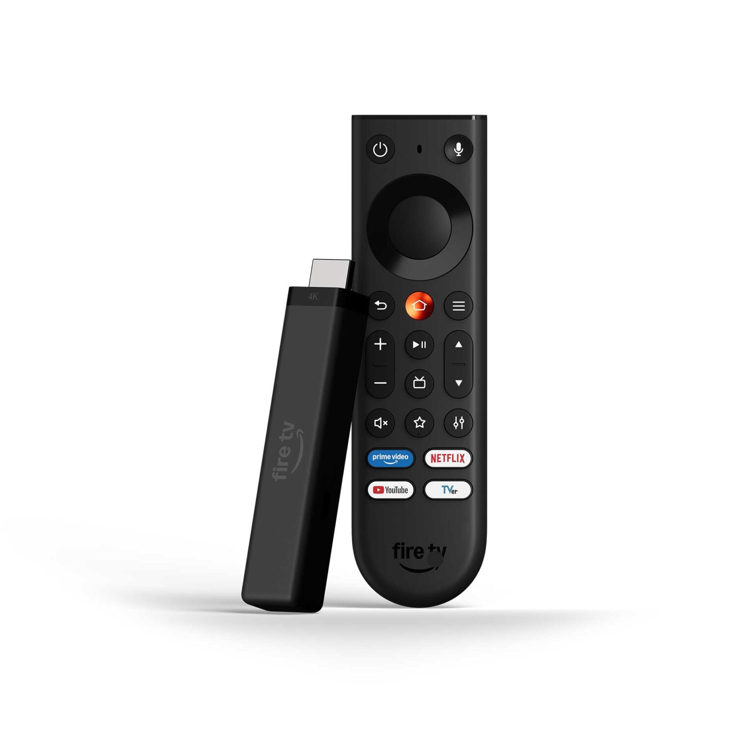 Amazon、スリム＆USB給電対応の新「Fire TV Stick 4K」。デザイン一新「Fire TVリモコン」