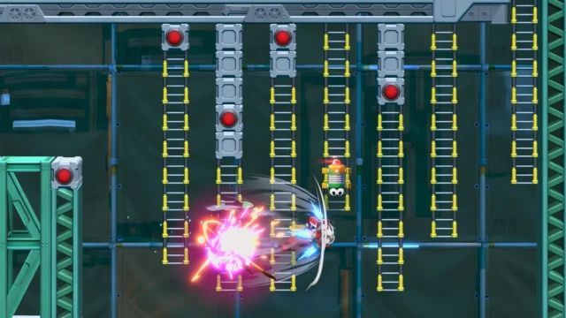 ブルースのオーバーヒート状態を示すゲームプレイ画面