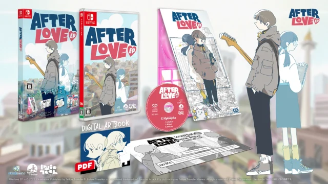 Afterlove EPパッケージ版と8センチCD、デジタルアートブック、特製スリーブ