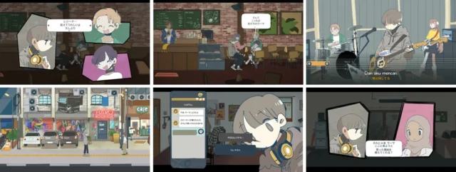 Afterlove EPのゲームプレイ画面6枚のサムネイル