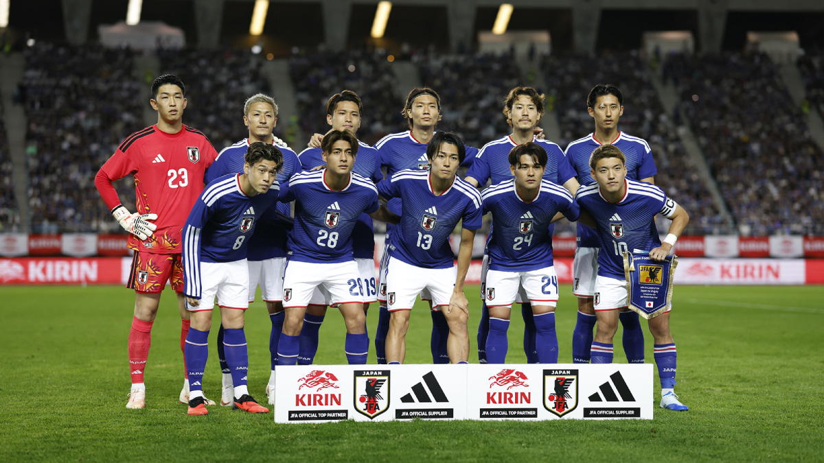サッカー日本代表（ウルグアイ戦スタメン）