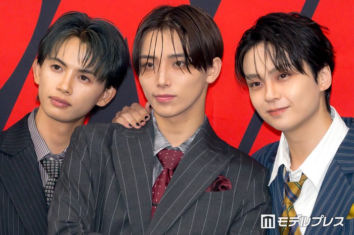 NAOYA、HAYATO、REI（C）モデルプレス