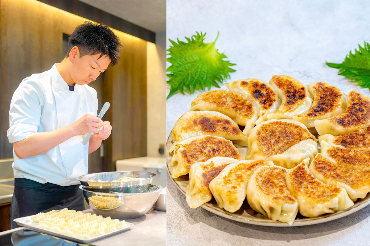 手包み餃子店「餃子屋はまだ」