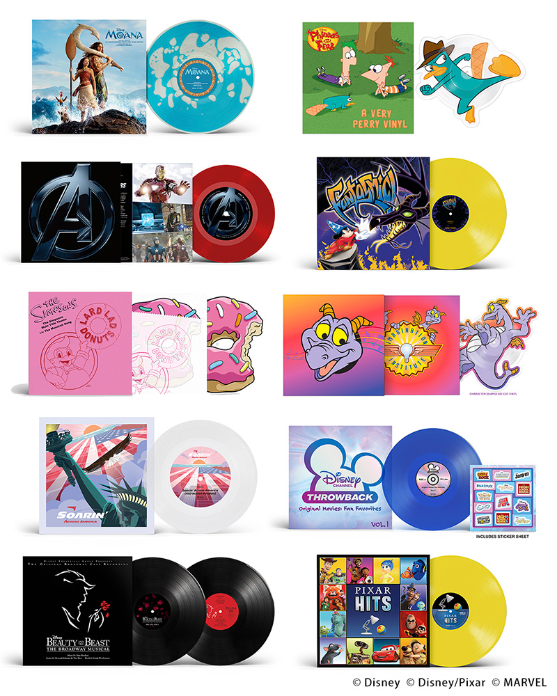 D23で展示されていたレコード新商品が日本のオンラインストア「ディズニー・ミュージック・エンポーリアム」でも本日発売開始！ - Disney Music