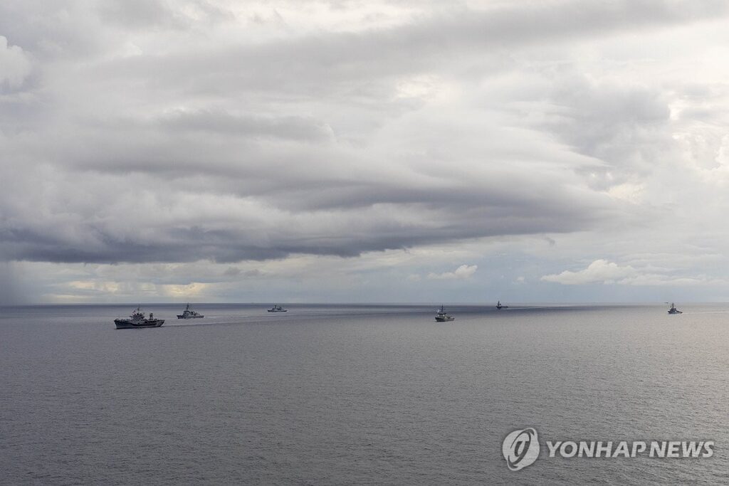 韓米日の多領域訓練開始　3カ国のイージス艦など参加