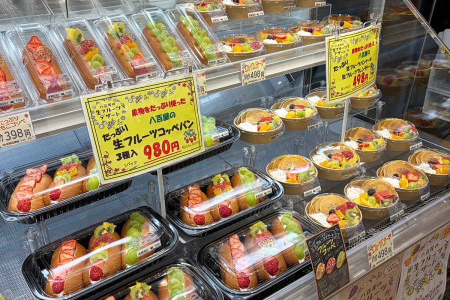デザートは種類豊富で目移りしてしまう（Lmaga.jp撮影）