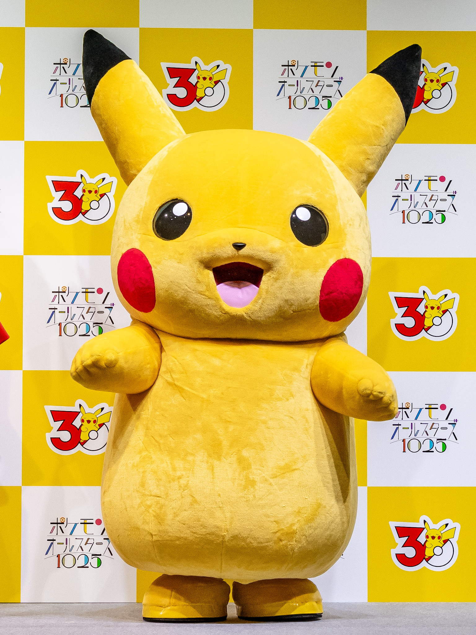ポケモン「ポケモンオールスターズ 1025」ミュージックビデオ公開記念発表会　ピカチュウ2
