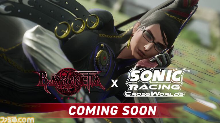 『ソニックレーシング クロスワールド』にベヨネッタが参戦決定。『ゴジラ』『エヴァ』とのコラボも実施されるシーズン2コンテンツが2026年秋より配信
