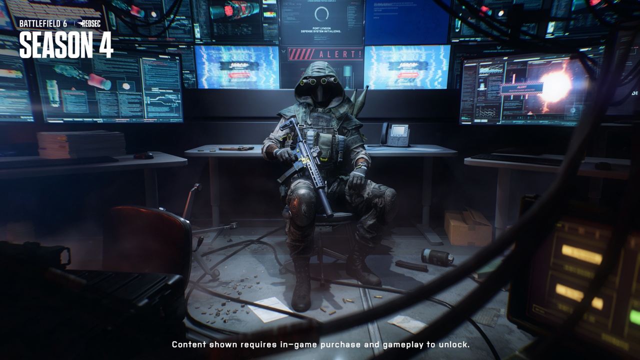 『BF6』REDSECの新オペレーション「Phantom Program」のキーアート