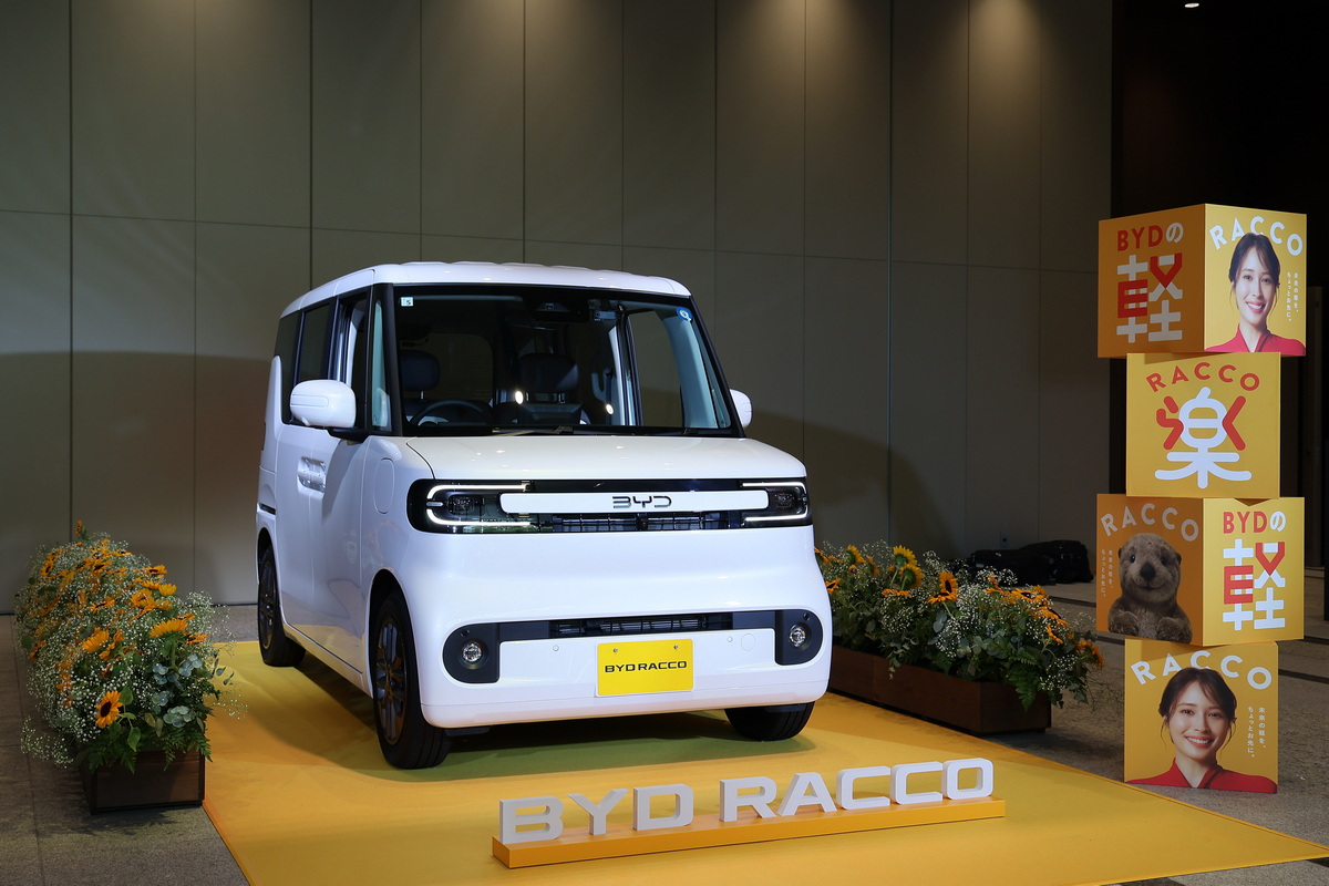 7月28日に軽EVのラッコを発売したBYDは、81台の販売台数を記録。