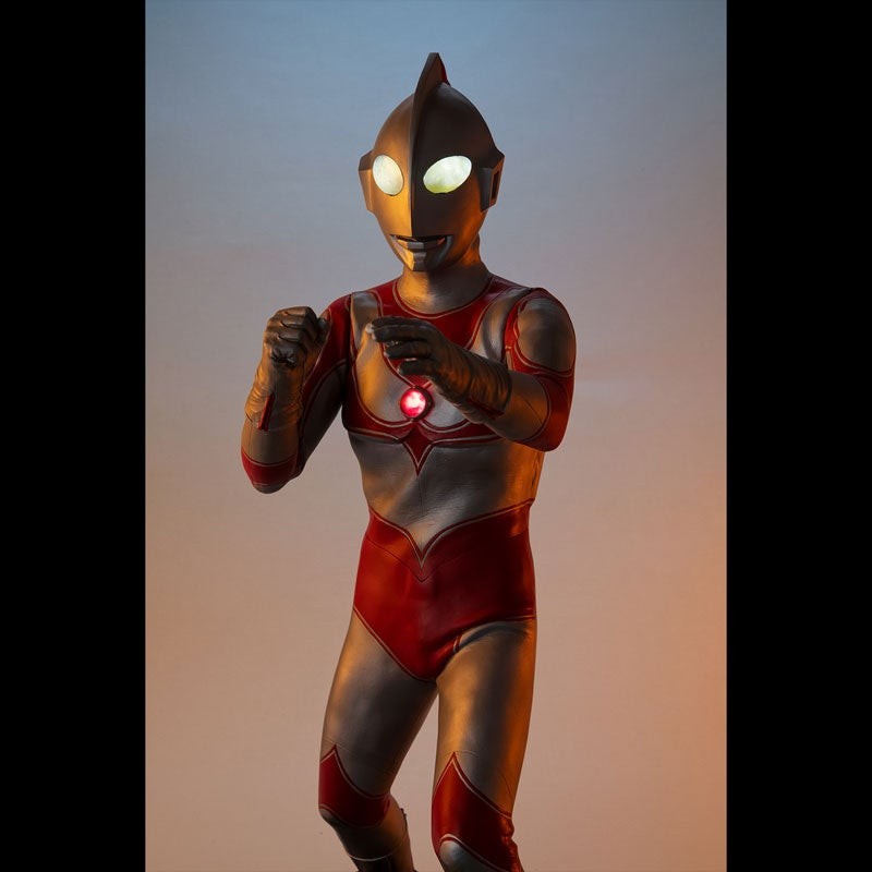 Ultimate Article 帰ってきたウルトラマン 完成品フィギュアのカラータイマー赤点滅