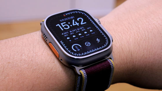 「Apple Watch Ultra 4」使ってみたレビュー、重いしデカイけどバッテリー持ちはバツグンでiPhoneなしでも高精度 - ライブドアニュース