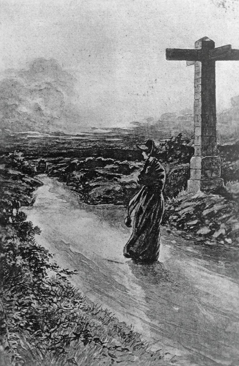 1896年、J・M・デント社刊の「ジェーン・エア」に挿入されたH・S・グレイグによる口絵/DEA Picture Library/De Agostini Editorial/Getty Images