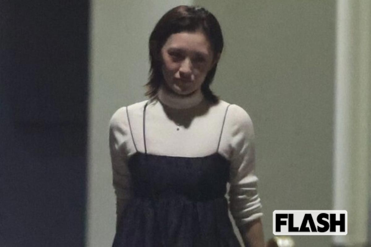 女優の星野真里（写真・金谷千治）