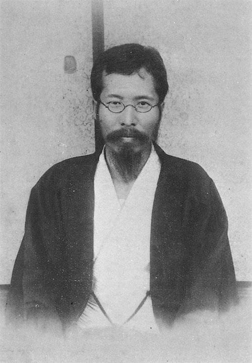 木下尚江(1869~1937年)の肖像写真