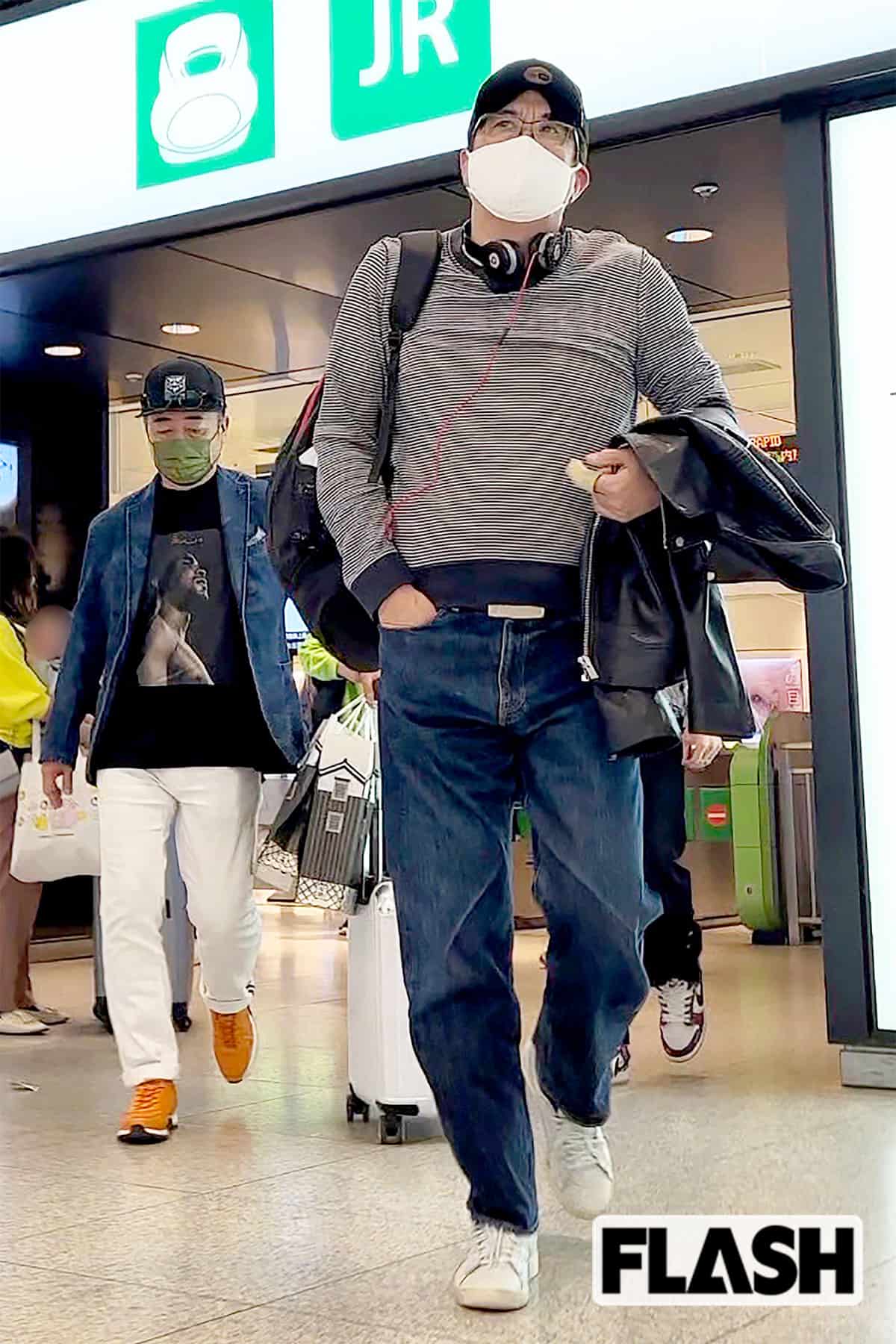 2022年4月、ゴルゴ松本と二人旅をしていた石橋貴明