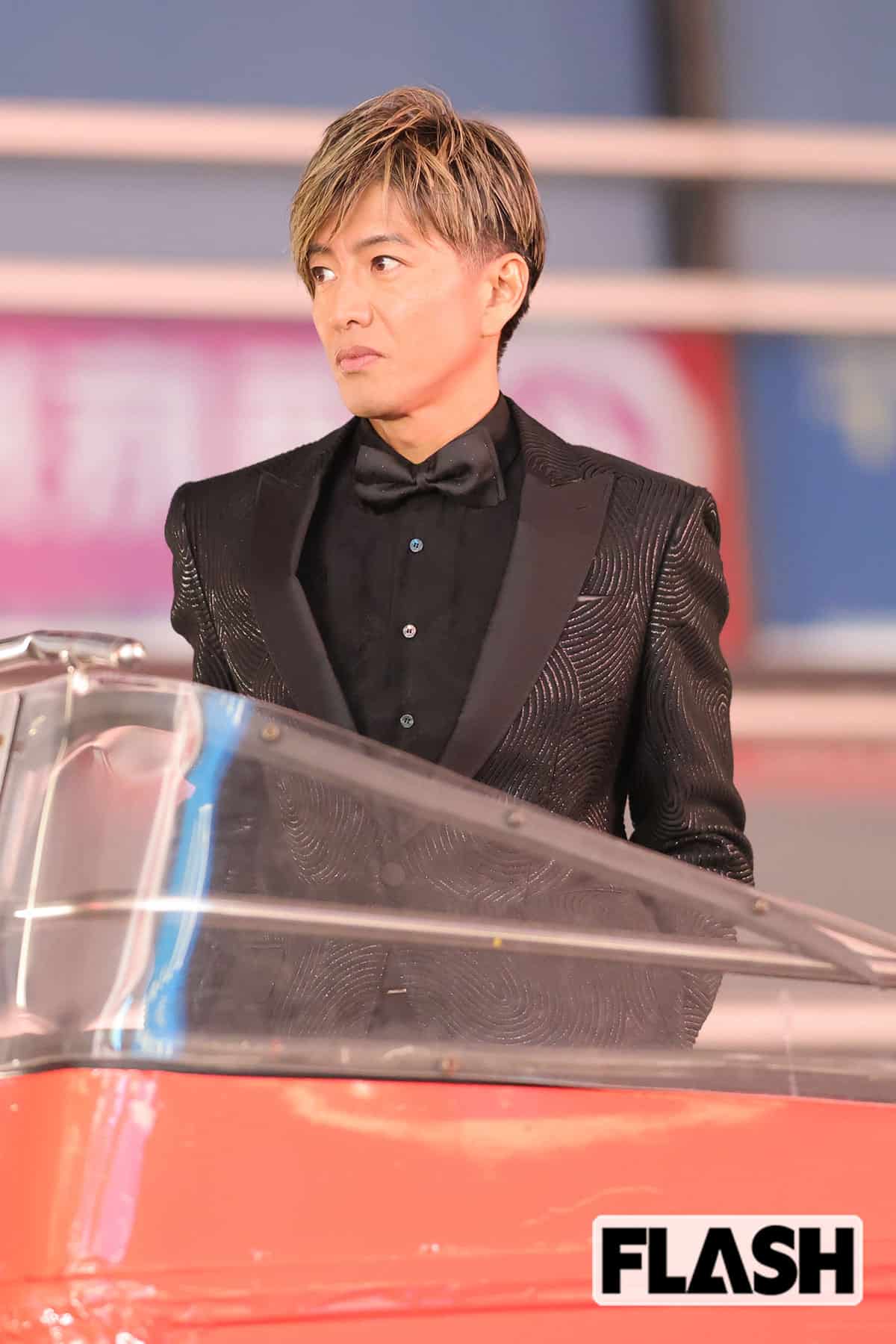 木村拓哉らしいキメ顔を披露（2024年12月）