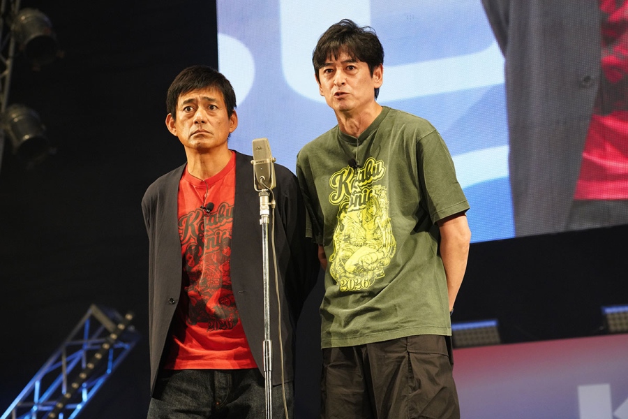 『コヤブソニック2026』でネタを披露する博多華丸・大吉（9月22日）