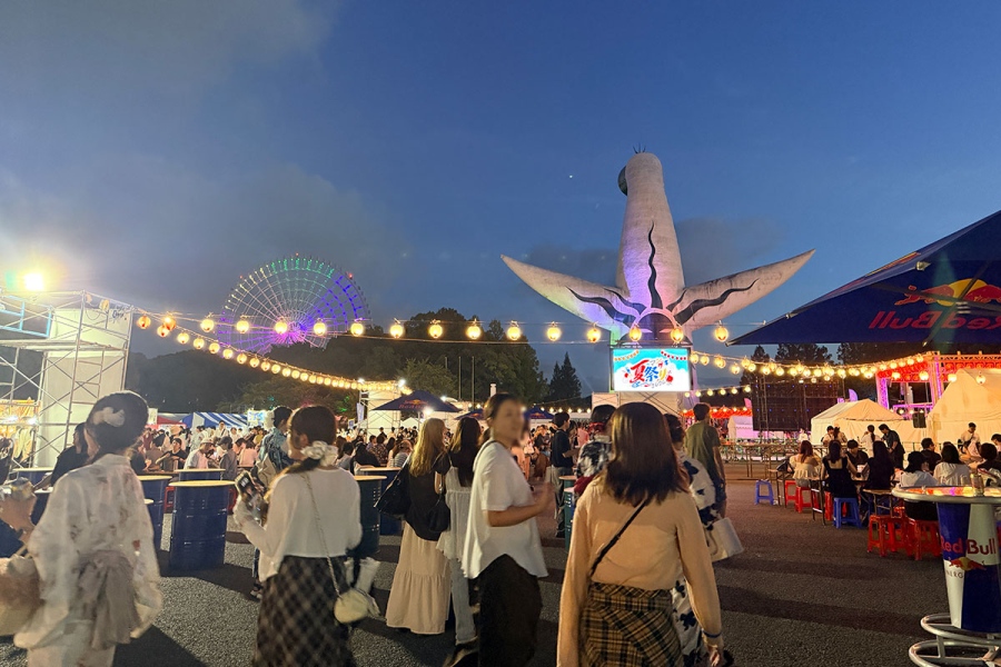 『マンゲキ夏祭り2026』の様子（9月13日・万博記念公園）