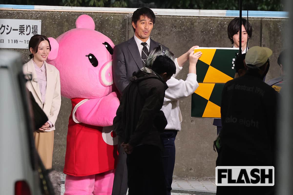 日曜劇場『キャスター』の出演者たち