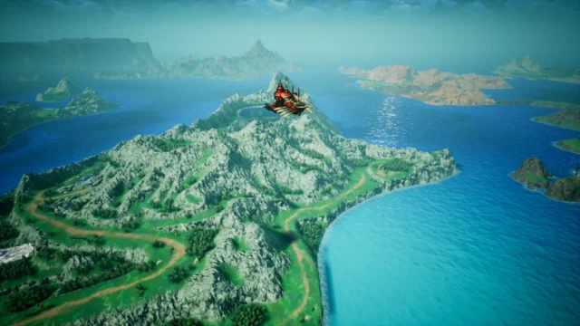 FINAL FANTASY RESONANCEのフィールド探索画面