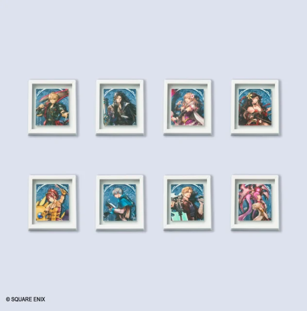 FFレゾナンス フレームマグネットコレクション全8種のラインナップ画像