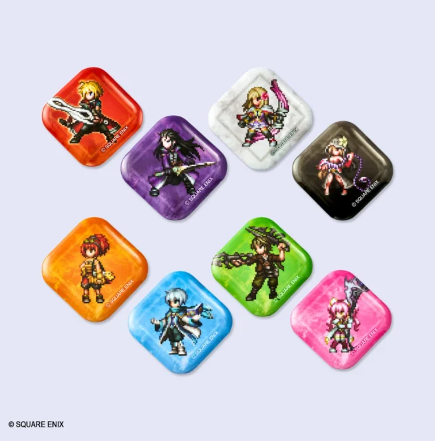 FFレゾナンス ドットキャラクター スクエア缶マグネットコレクション全8種