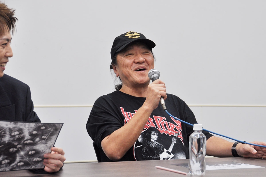 『髑髏城の七人 LAST STAND』の会見にて、いのうえひでのり（9月4日・大阪市内）
