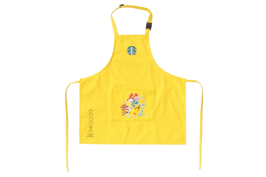 『Pokemon + STARBUCKS キッズエプロン ピカチュウ』（4000円）