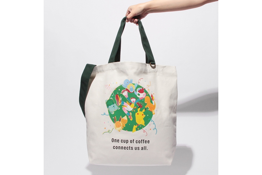 『Pokemon + STARBUCKS トートバッグ コーヒーコネクション/コーヒーアドベンチャー』 （5000円）
