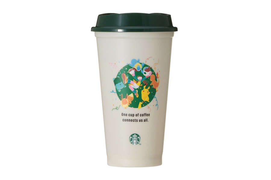 『Pokemon + STARBUCKS リユーザブルカップ コーヒーコネクション 473ml』（1300円）