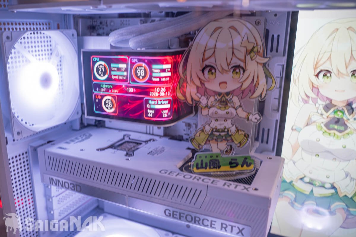 山風らんのアクリルスタンドが・・・！
