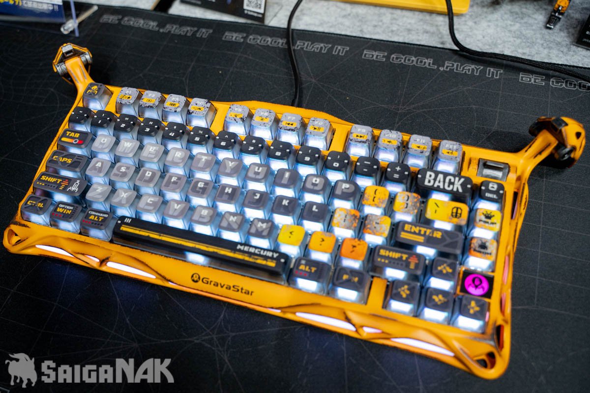 Mercury K1 Pro Battleworn Yellow