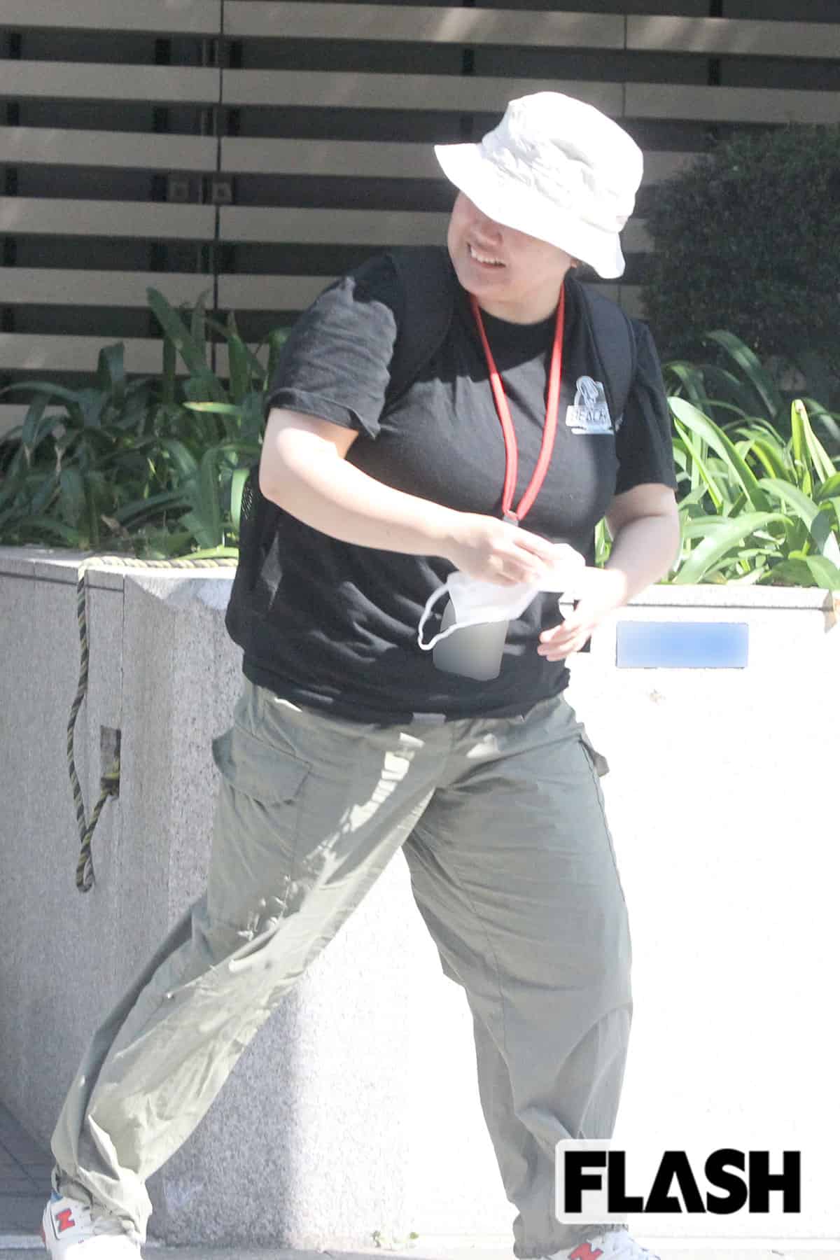 愛想よく対応するやす子（2024年8月）