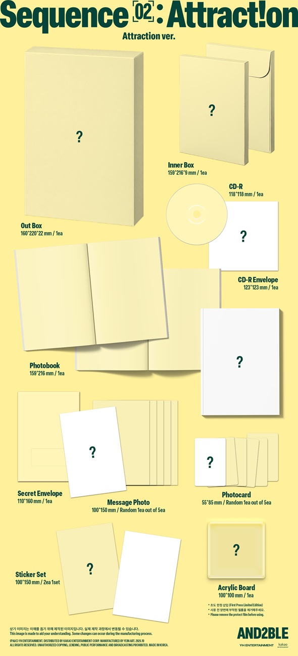 AND2BLE 2nd Mini Album [Sequence 02:Attraction] 