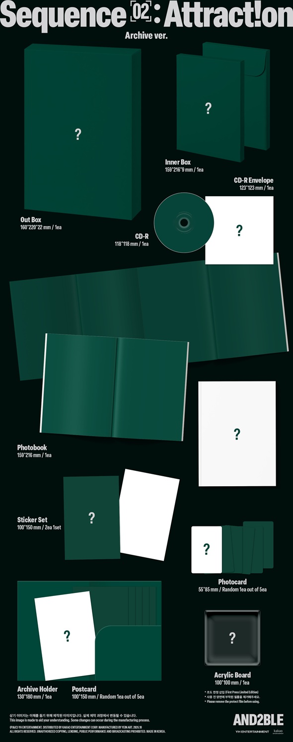 AND2BLE 2nd Mini Album [Sequence 02:Attraction] 