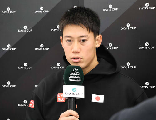 錦織圭（2025年2月撮影）