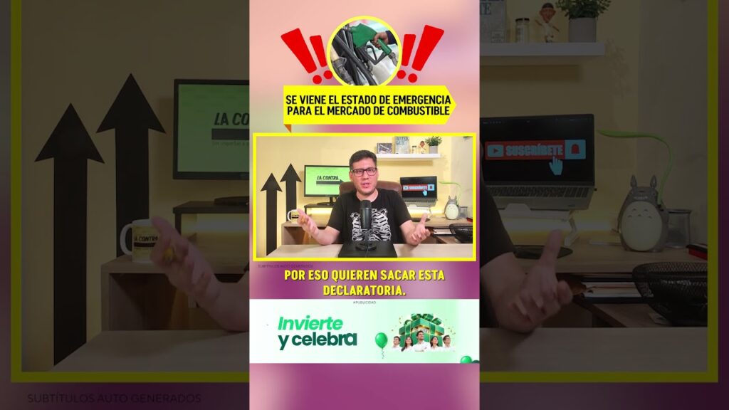 ⛽ Viene una declaratoria de emergencia para el mercado combustible - #LaContra #Prestamype [Short]