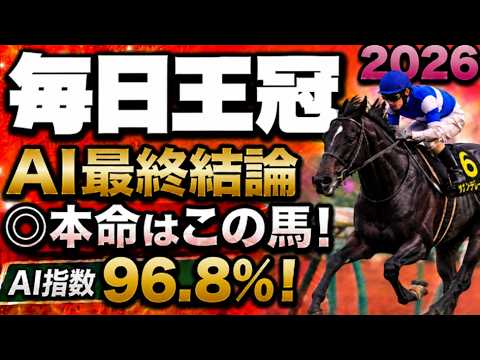 【毎日王冠2026最終結論】軍師AI競馬予想｜枠順確定、本命は2リアライズシリウスか6ライヒスアドラーか？絶対に買う馬と最終買い目公開。人気馬を切るか残すか決断。勝負の答え人気薄まで絞り切った最終結論