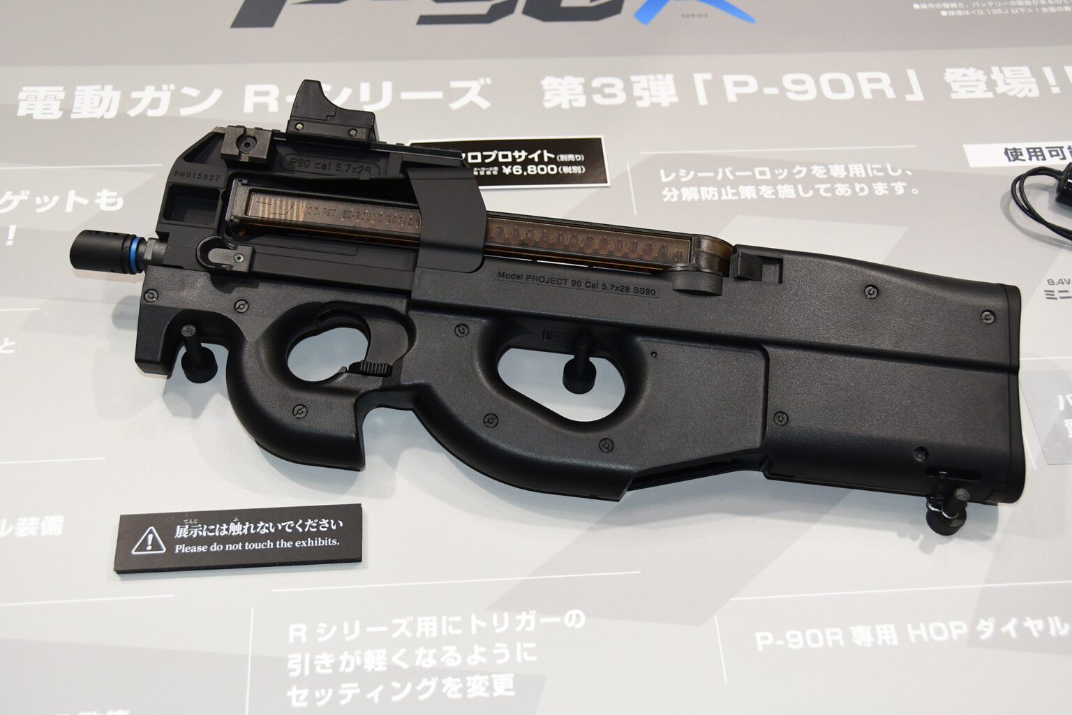 ちゃんと実銃の質感がある製品を手にしたい！　東京マルイの「P-90R」と「MP5K＋」の狙いとは？【#全日本模型ホビーショー】 - HOBBY Watch