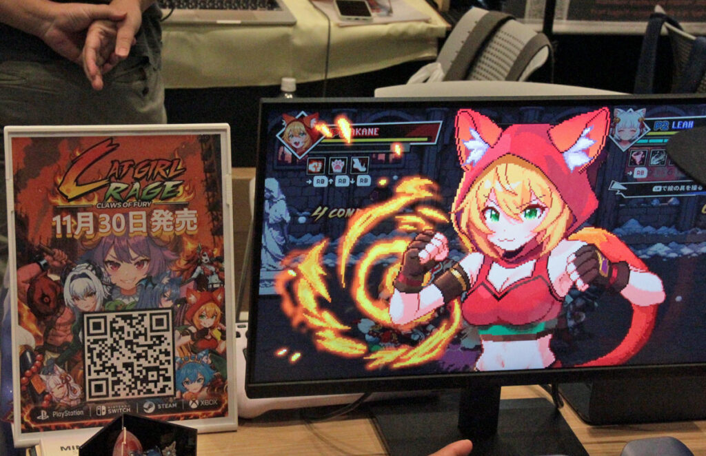 新たな冒険はベルトスクロールアクションに。ネコ耳魔法使いが現代都市で大暴れする「Catgirl Rage: Claws of Fury」プレイレポート［OIGS2026］