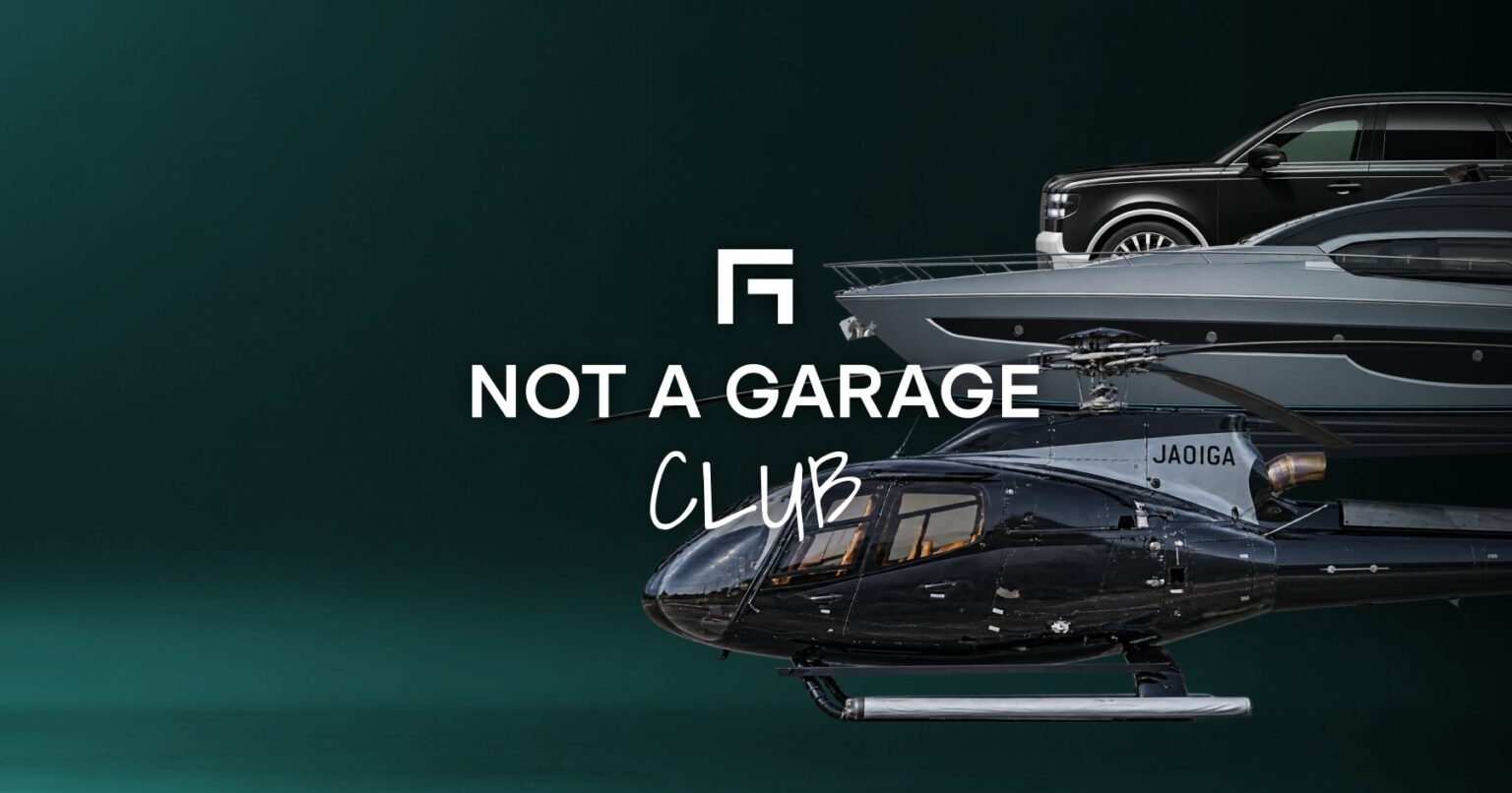 NOT A GARAGE、月額19.8万円で陸・海・空のモビリティが使い放題のサブスクプラン「NOT A GARAGE CLUB」を始動