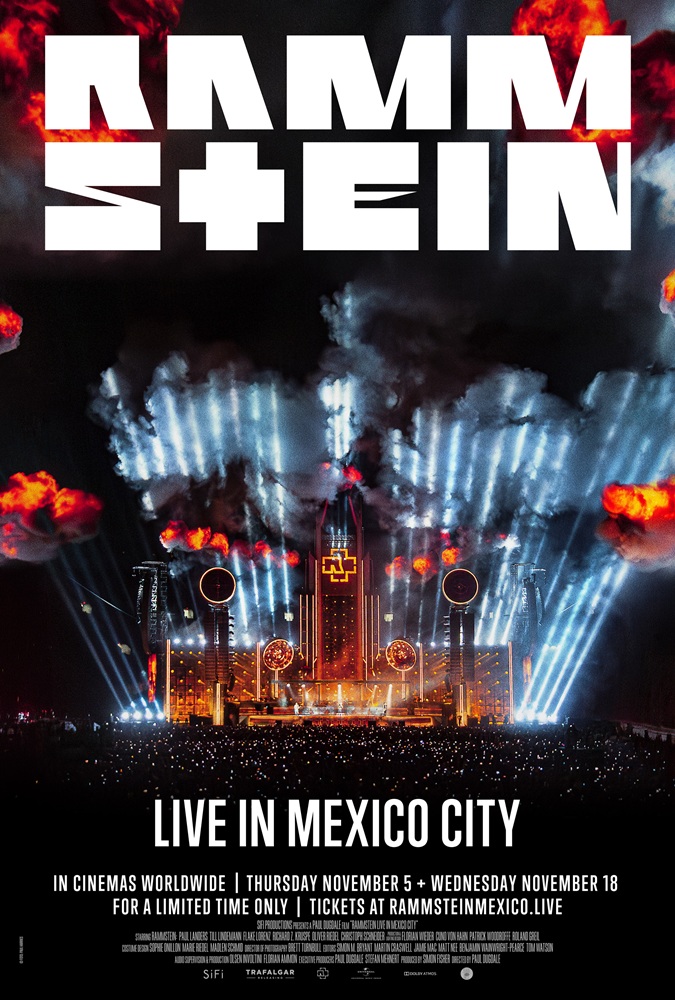 RAMMSTEIN、日本上映も決定した最新ライヴ・フィルム"Live in Mexico City"より「Sonne」公開！ | ニュース | 激ロック
