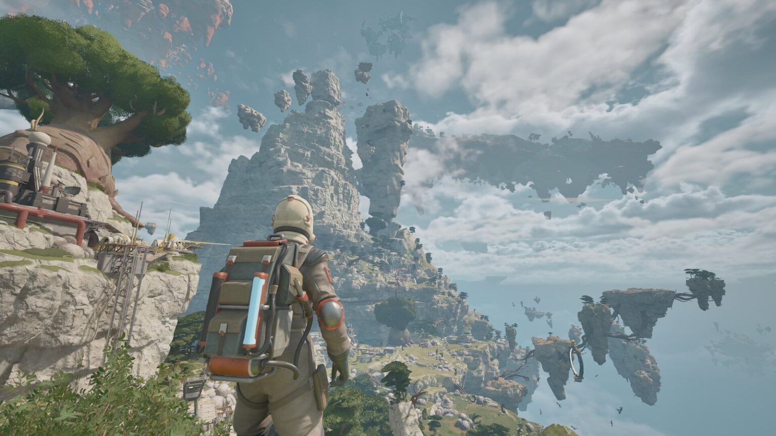 最大4人協力・オープンワールド巨大飛行船サバイバル『ATMOSFAR』10月30日早期アクセス配信へ。“空飛ぶマイホーム”とともに惑星に広がる浮島探索 - AUTOMATON