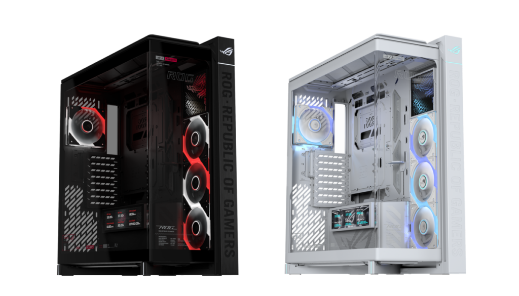 ASCII.jp：ASUS、9.2インチ液晶搭載PCケース「ROG CRONOX ARGB」発表　30mm厚ファンも登場