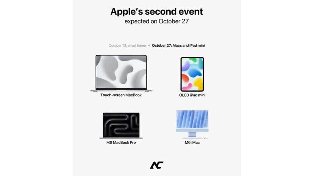 新型iPad miniと新型MacBook Proなど10月27日頃に発表と報道