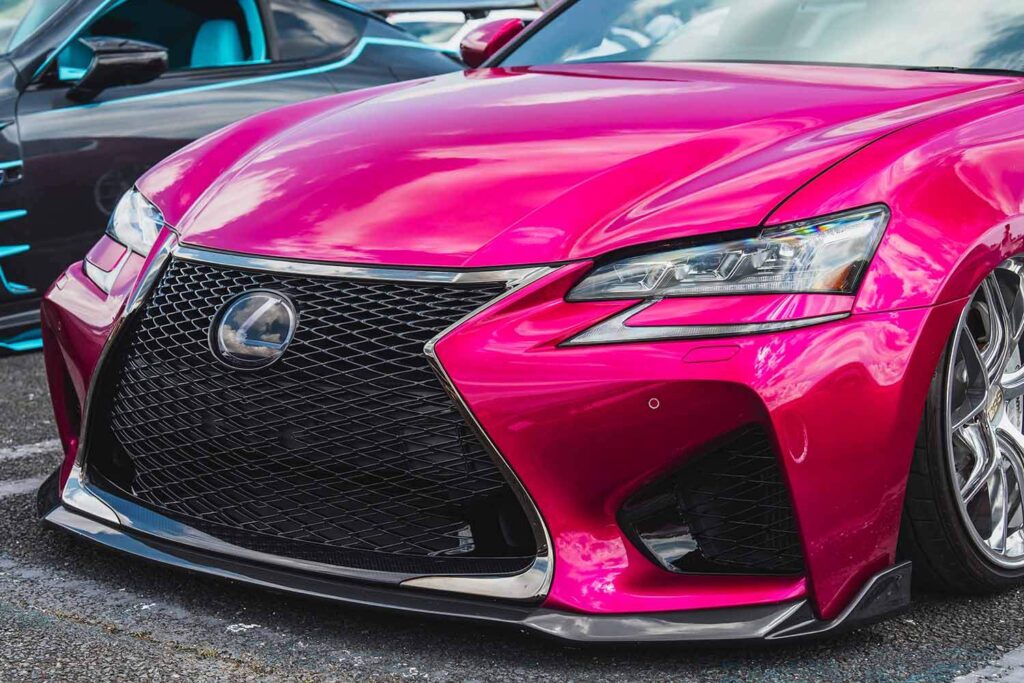 477馬力のV8を堪能するVIP。BBS鍛造ホイールとキャンディマゼンタで魅せるGS F | AUTO MESSE WEB(オートメッセウェブ) 〜クルマを文化する 〜 477馬力のV8を堪能するVIP。BBS鍛造ホイールとキャンディマゼンタで魅せるGS F | AUTO MESSE WEB(オートメッセウェブ) 〜クルマを文化する 〜