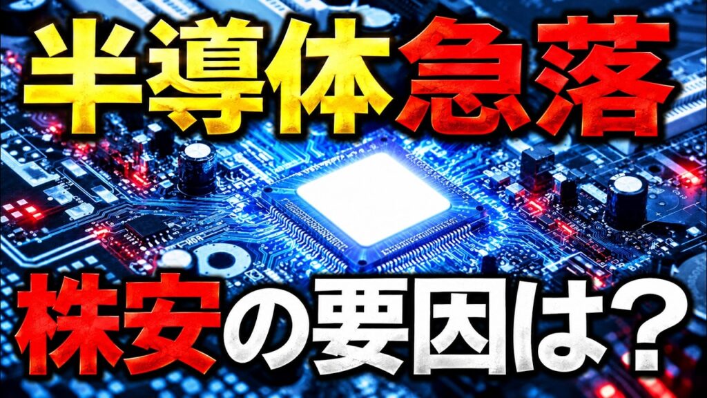 【10分解説】半導体株の下落の要因は？米国株はなぜ下落？株式投資・コモディティ・仮想通貨の最新情報まとめ【10/13】