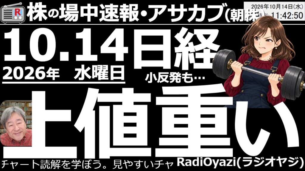 【朝株！(投資情報)】日経平均、前引けは、前日比416円高の68,193円と小幅反発。日本株主要銘柄の好決算見通しが買い戻しを誘発している一方で、多くの悪材料が滞留しており、上値が重くなりやすい状況。